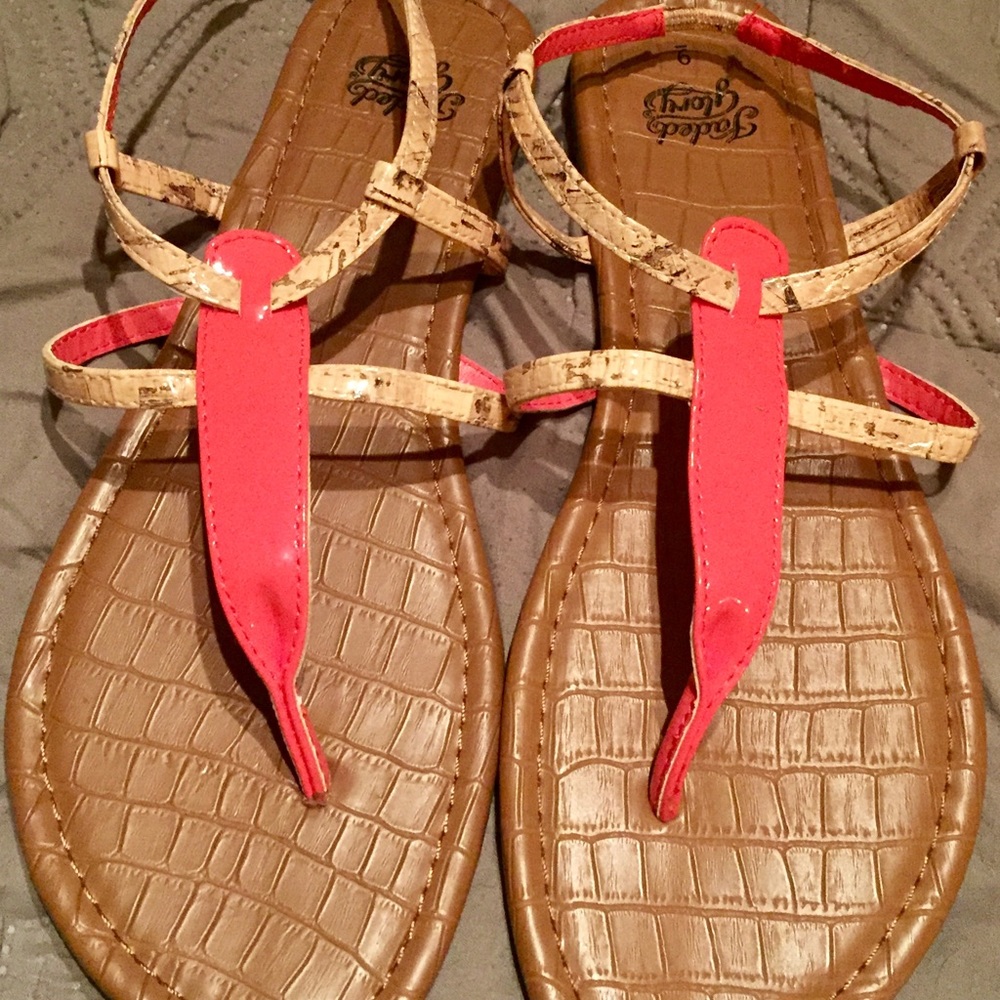 Faded Glory Strappy Sandals